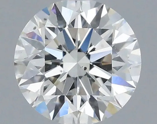 0.51ct Round Natural Diamond (Colour H, Clarity VS2, Cut EX, IGI Certified)