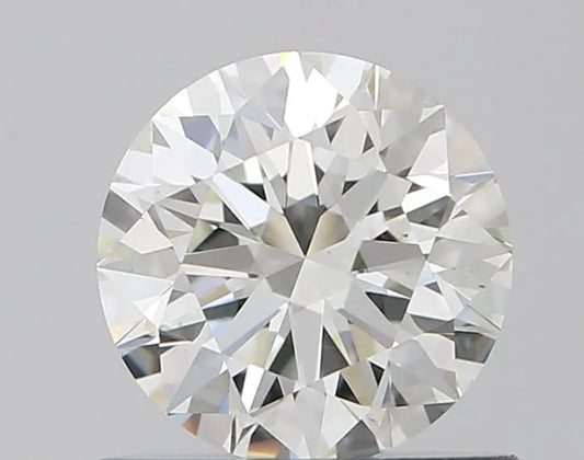 0.71ct Round Natural Diamond (Colour F, Clarity VS1, Cut EX, IGI Certified)