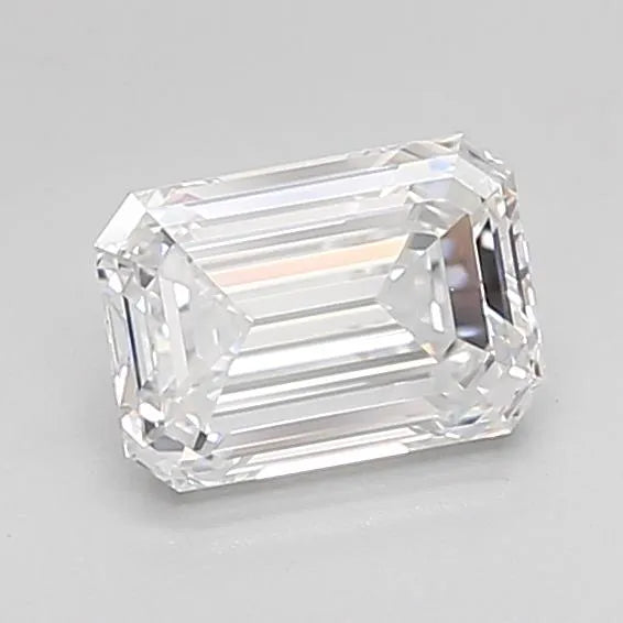 0.92ct Emerald Lab Grown Diamond (Colour D, Clarity VVS1, Cut EX, IGI Certified)