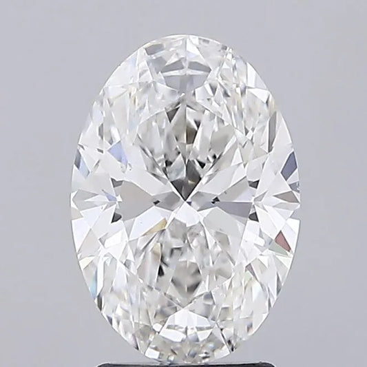 2.54ct Oval Lab Grown Diamond (Colour F, Clarity VS1, IGI)