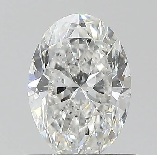 0.70ct Oval Natural Diamond (Colour F, Clarity SI1, Cut VG, IGI Certified)