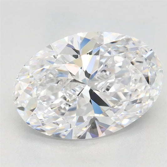 2.11ct Oval Lab Grown Diamond (Colour D, Clarity VVS1, GIA Certified)