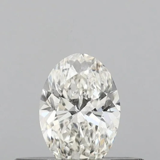 0.30ct Oval Natural Diamond (Colour H, Clarity SI1, Cut EX, IGI Certified)