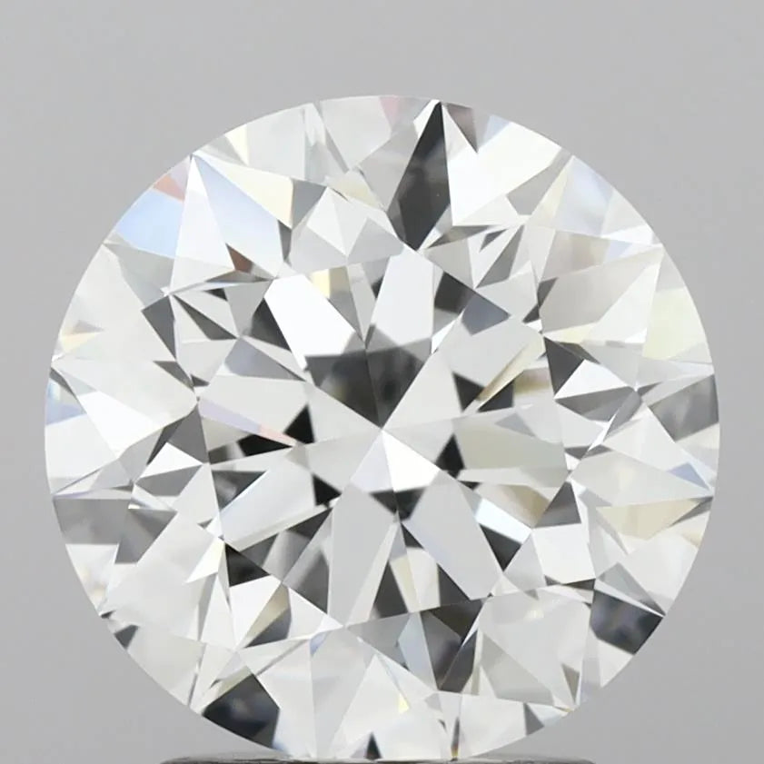 3.45ct Round Lab Grown Diamond (Colour D, Clarity VVS1, Cut EX, IGI Certified)