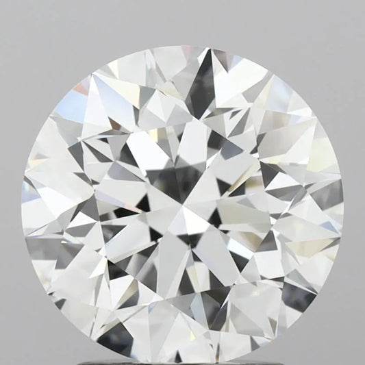 3.45ct Round Lab Grown Diamond (Colour D, Clarity VVS1, Cut EX, IGI Certified)