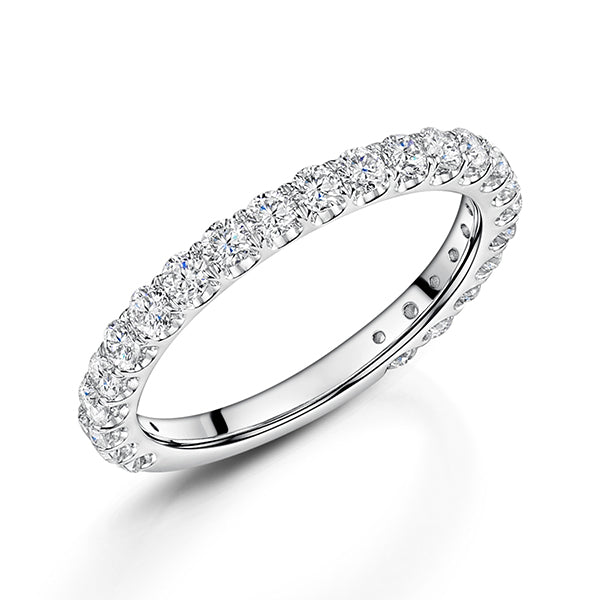 Lab Grown Diamond Eternity Ring 0.75cts