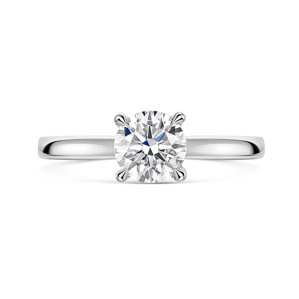 Brilliant Lab Grown Diamond Solitaire Ring