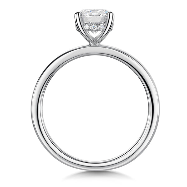 Brilliant Lab Grown Diamond Solitaire Ring