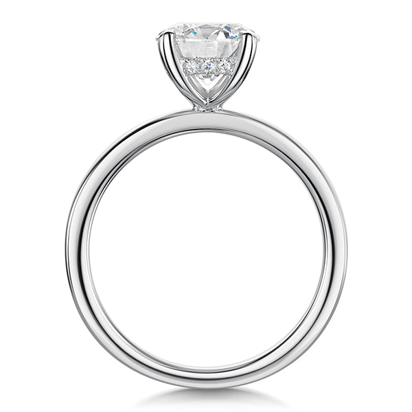 Brilliant Lab Grown Diamond Solitaire Ring