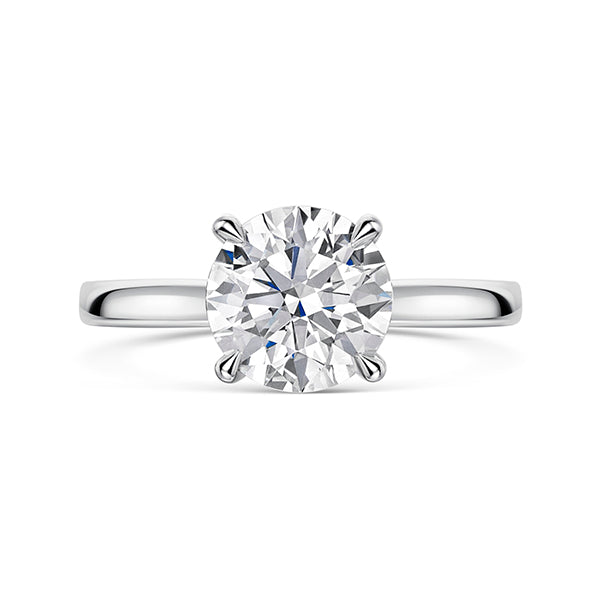 Brilliant Lab Grown Diamond Solitaire Ring