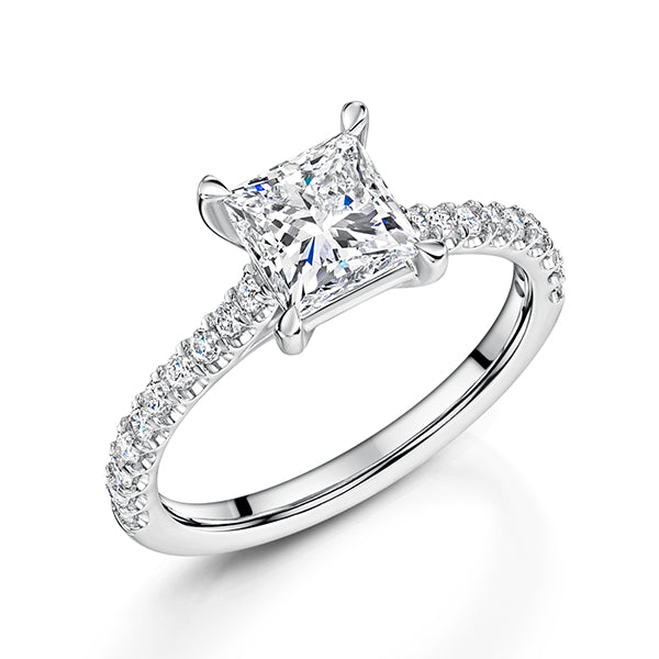 Princess Lab Grown Diamond Ring