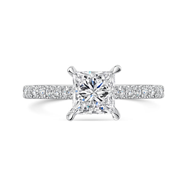 Princess Lab Grown Diamond Ring