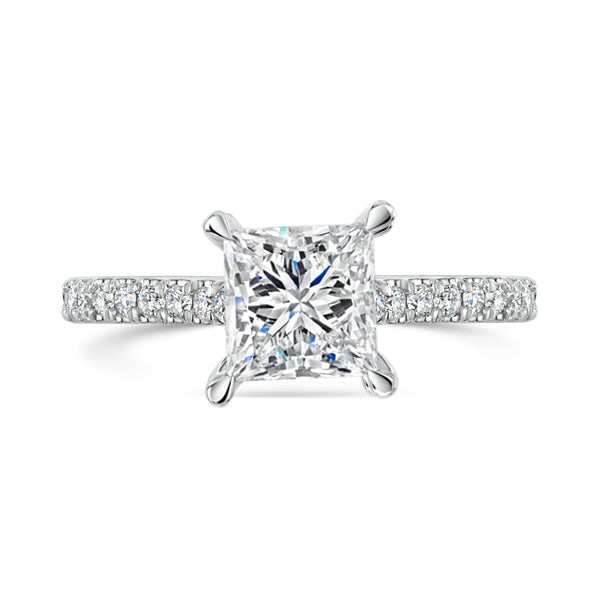 Princess Lab Grown Diamond Ring