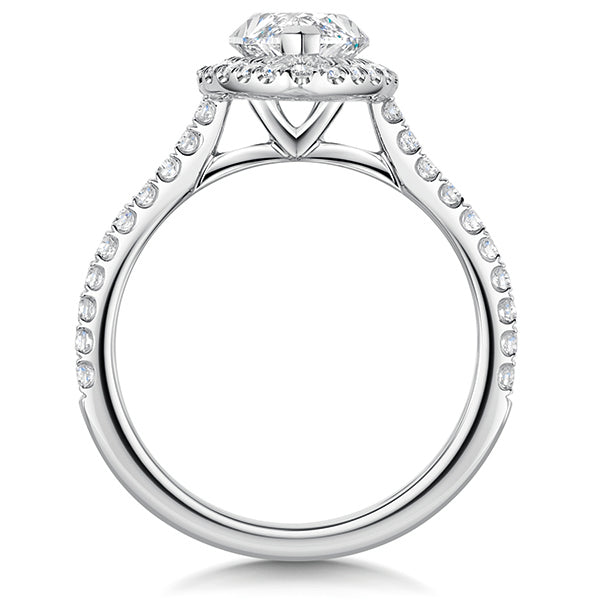 Marquise Halo Lab Grown Diamond Ring