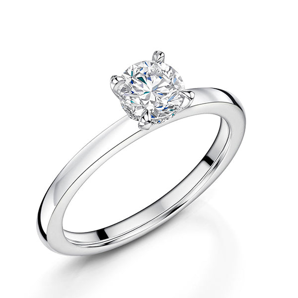 Brilliant Lab Grown Diamond Solitaire Ring