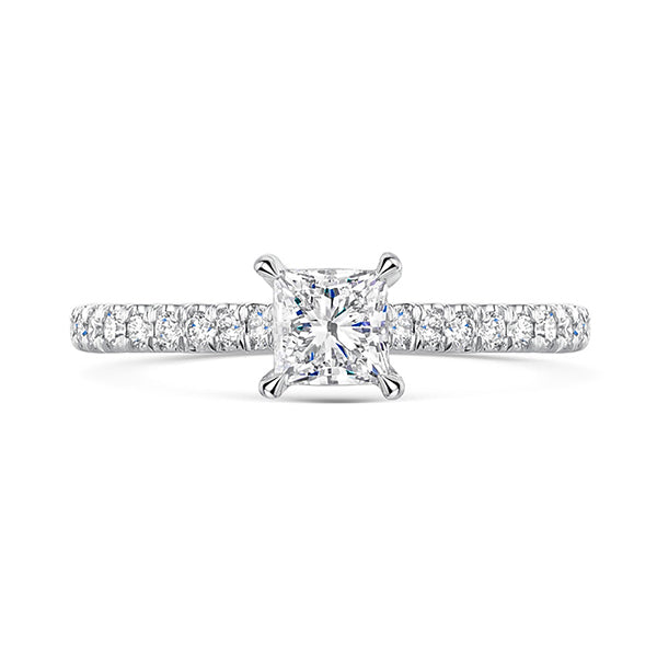 Princess Lab Grown Diamond Ring