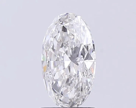 1.50ct Oval Lab Grown Diamond (Colour G, Clarity VS1, IGI Certified)