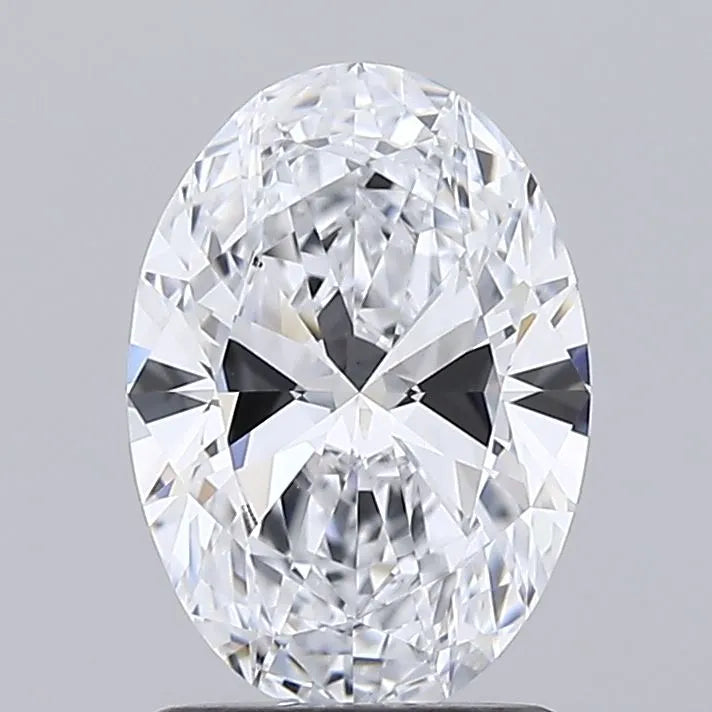 1.37ct Oval Lab Grown Diamond (Colour E, Clarity IF, IGI Certified)