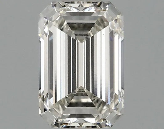 1.32ct Emerald Lab Grown Diamond (Colour G, Clarity VS1, IGI Certified)