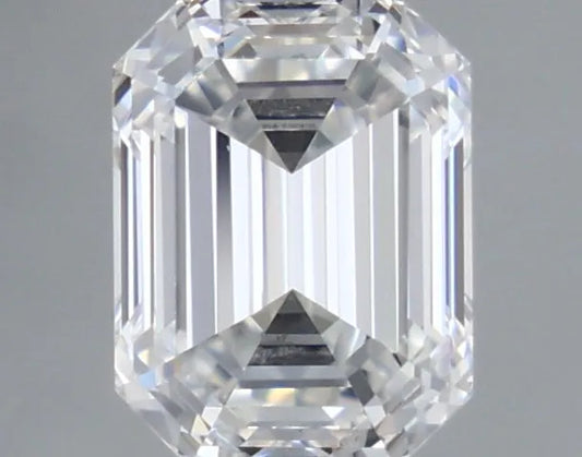 0.70ct Emerald Natural Diamond (Colour E, Clarity VVS2, GIA Certified)