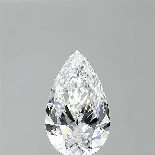 3.00ct Pear Lab Grown Diamond (Colour D, Clarity VVS2, IGI Certified)