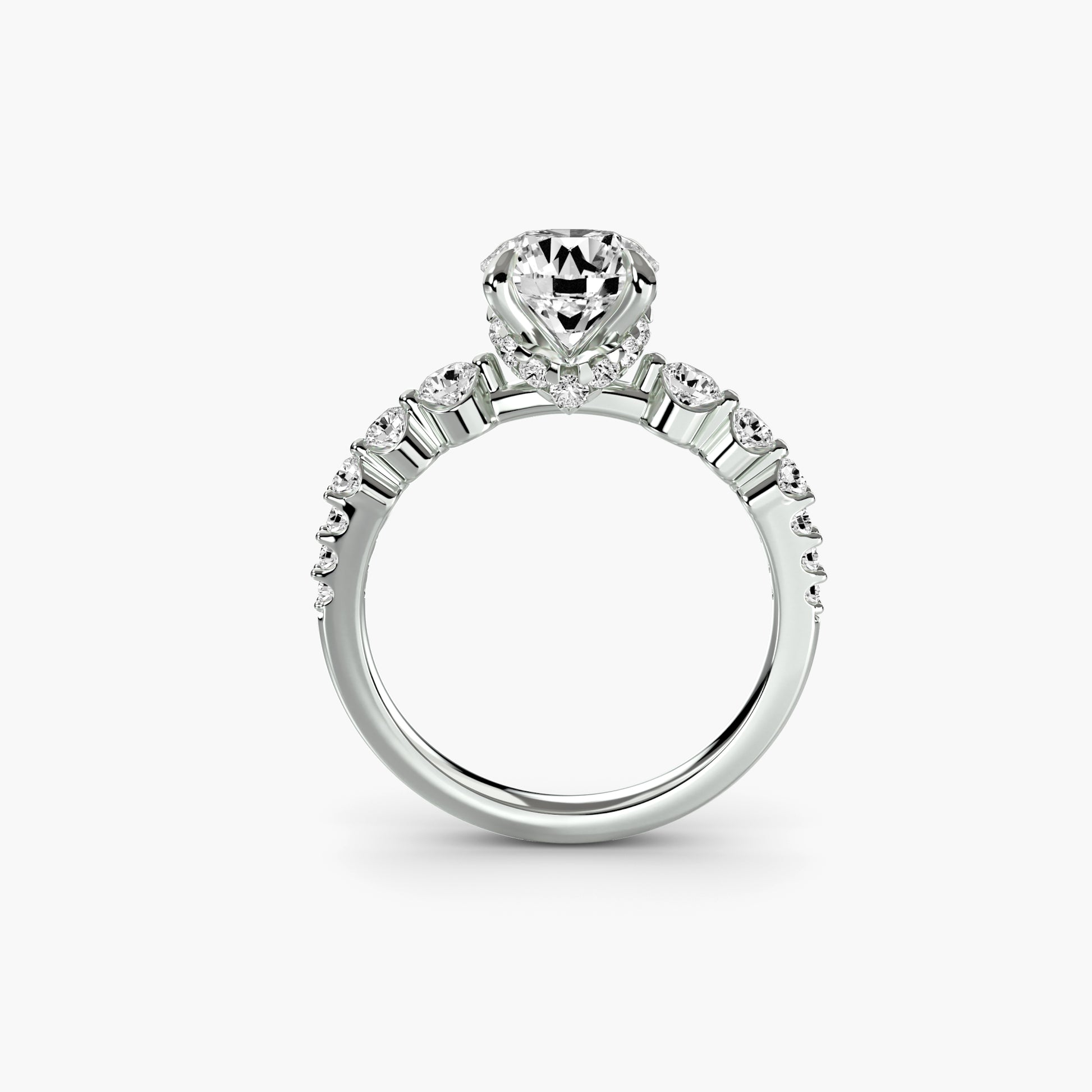 Diamond Cascade Ring The Cascade Diamond Ring – Antwerp Diamond Company