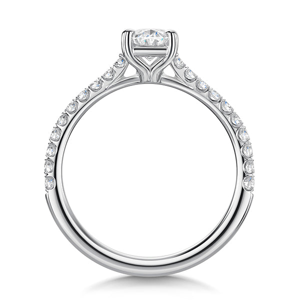 Oval Lab Grown Diamond Ring